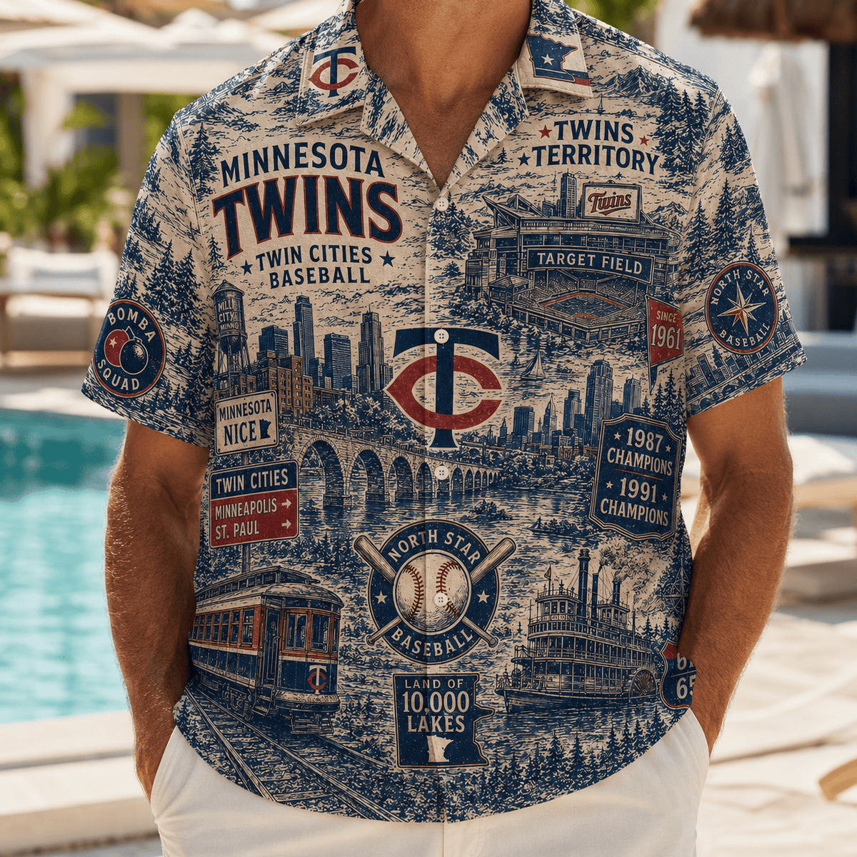 PREMIUM MNST HAWAIIAN SHIRT TTNL