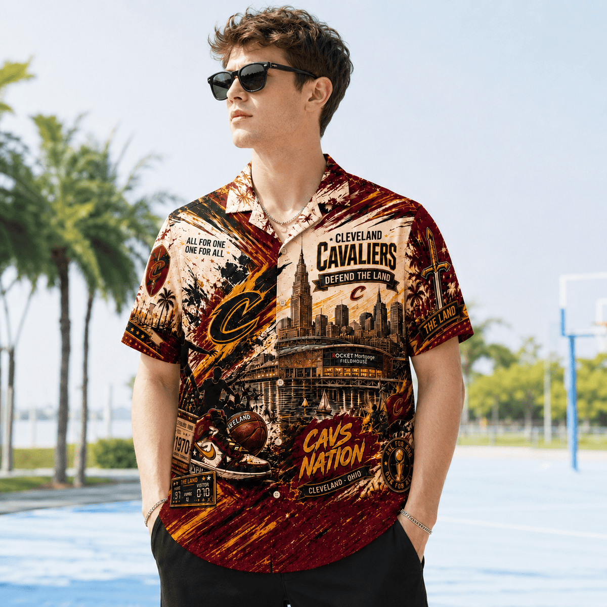 PREMIUM CVLR HAWAIIAN SHIRT NTNA