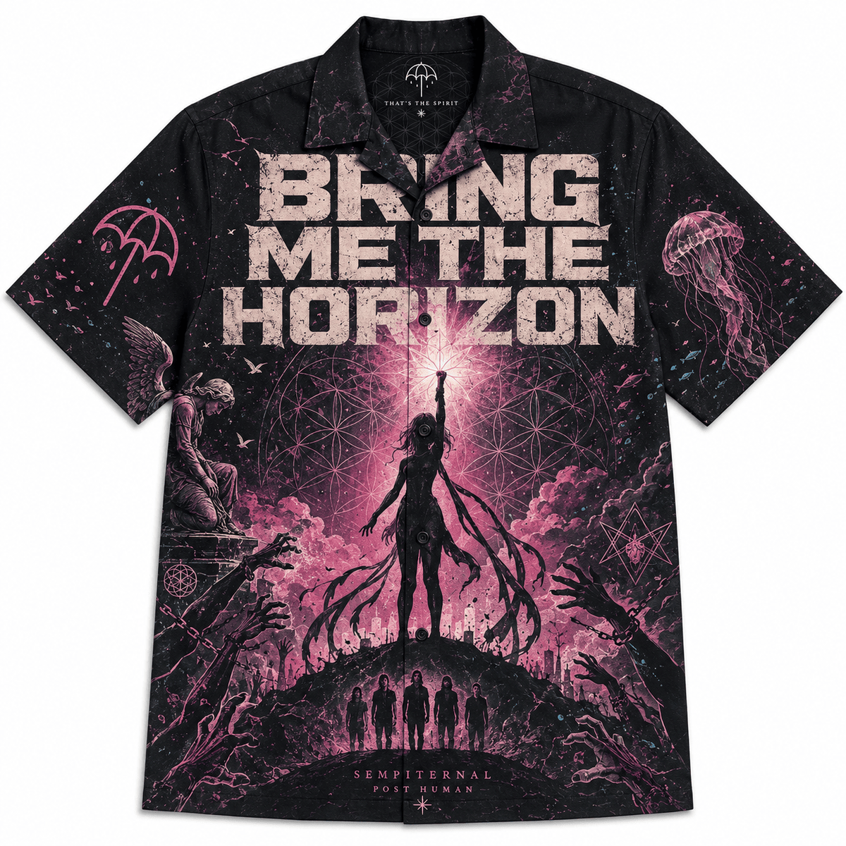 PREMIUM BMTH HAWAIIAN SHIRT HQH