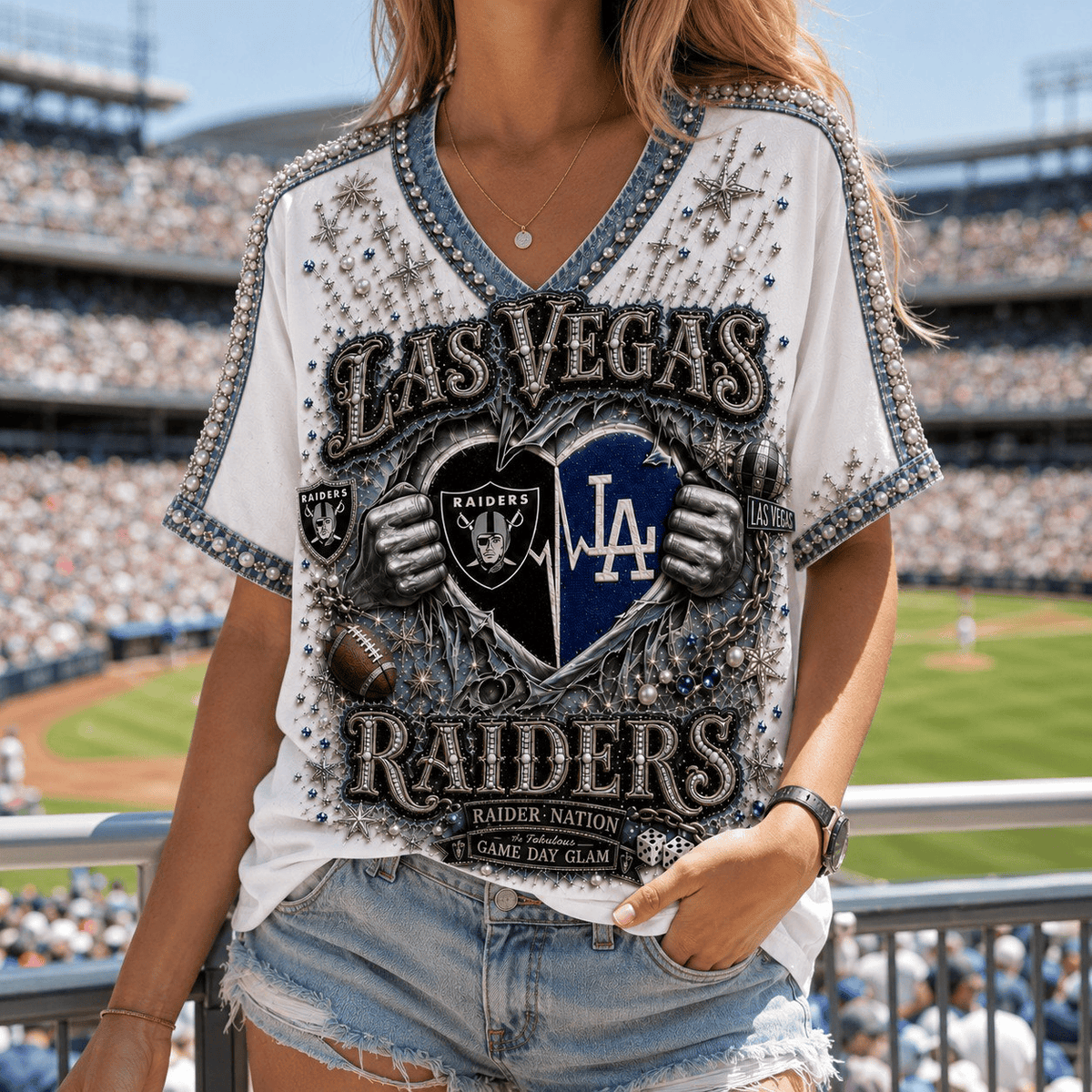 Premium LVR V-neck Shirt NTNA