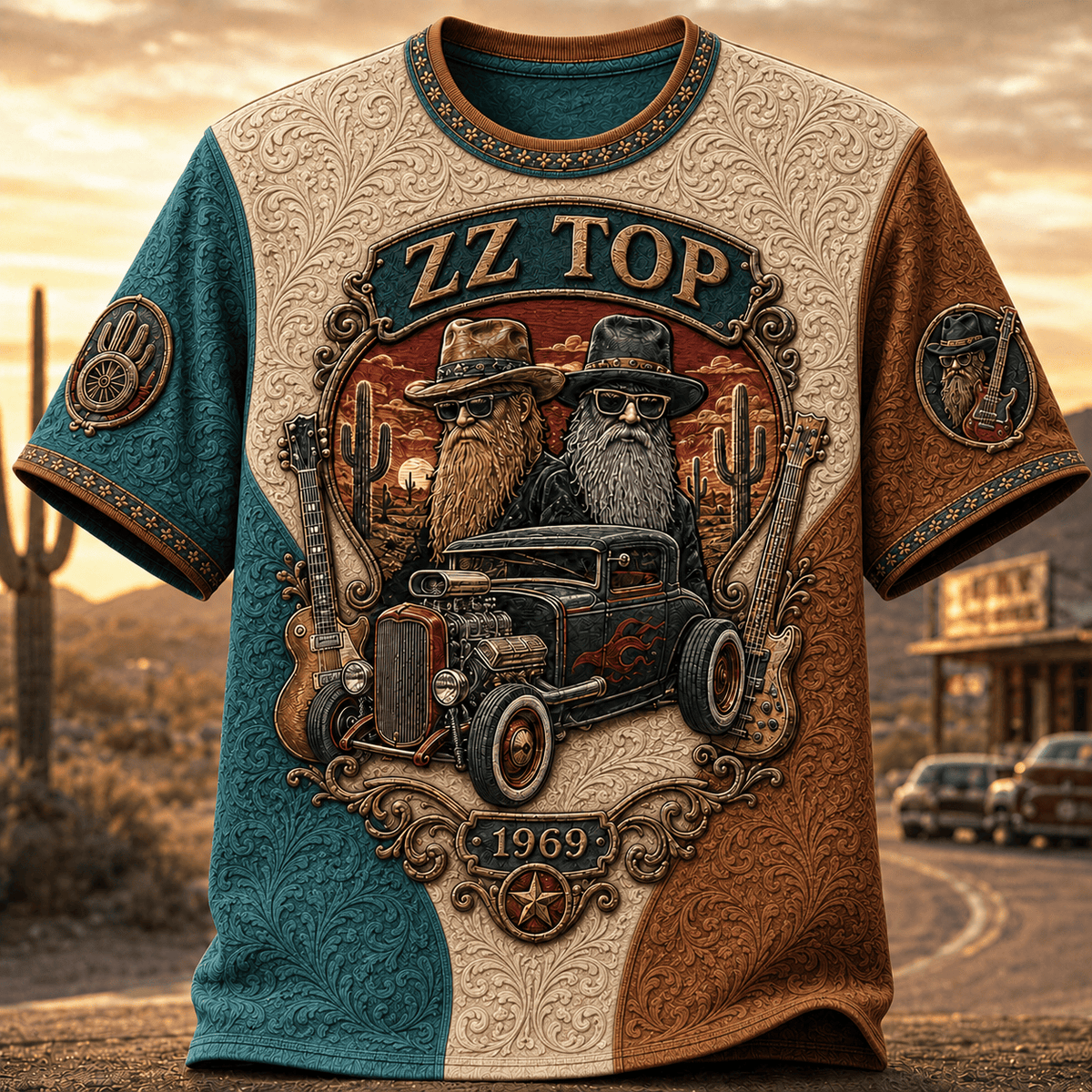 PREMIUM ZZT 3D EMBOSS SHIRT HQH
