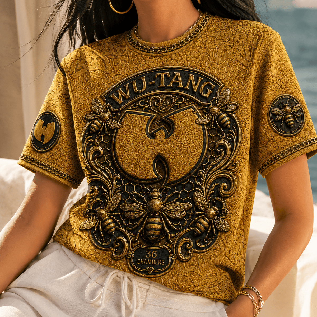 PREMIUM WTC 3D EMBOSS SHIRT TTNL