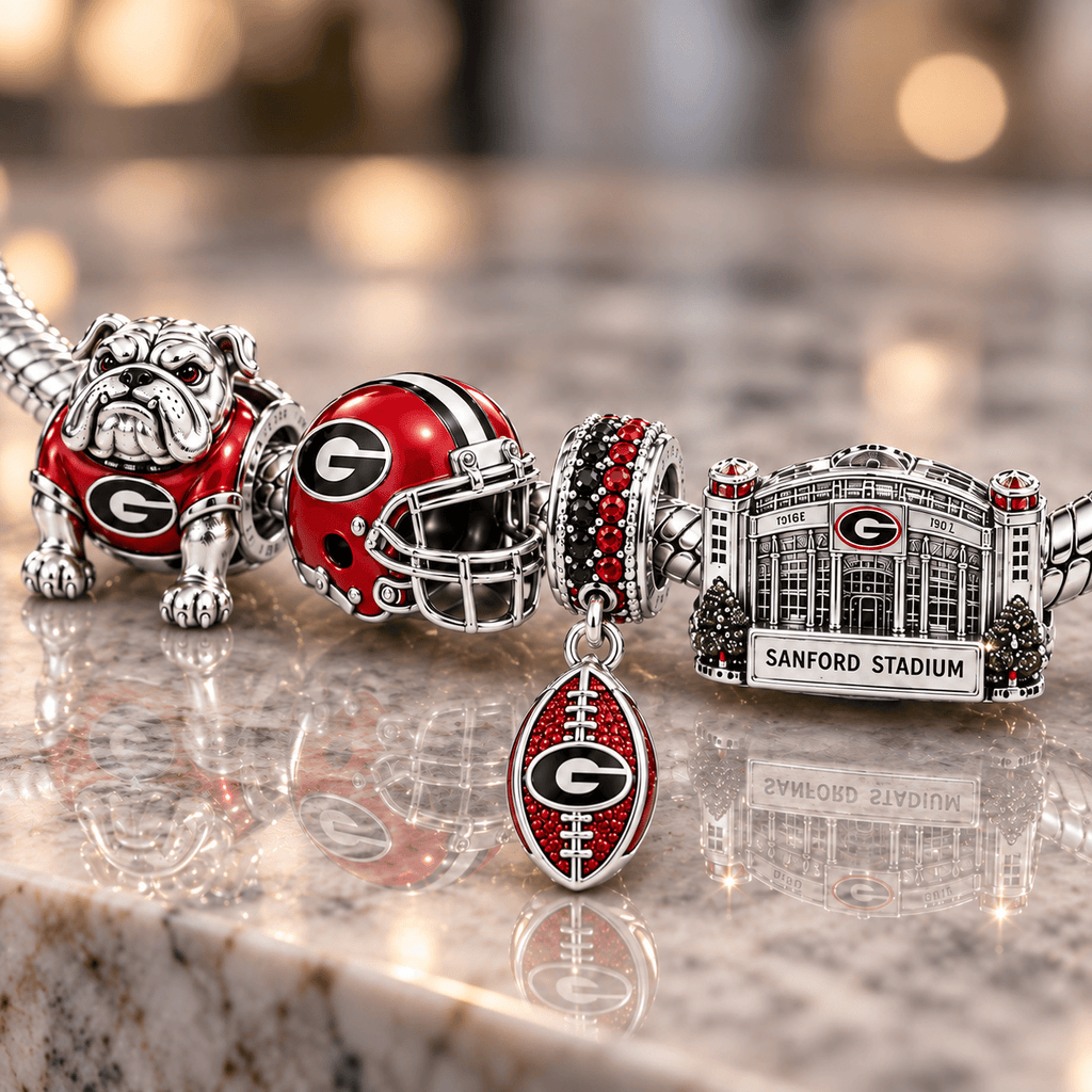 GGBD Silver Charm Bracelet Set NTTB