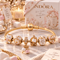 MML Gold Charm Bracelet Set PTT