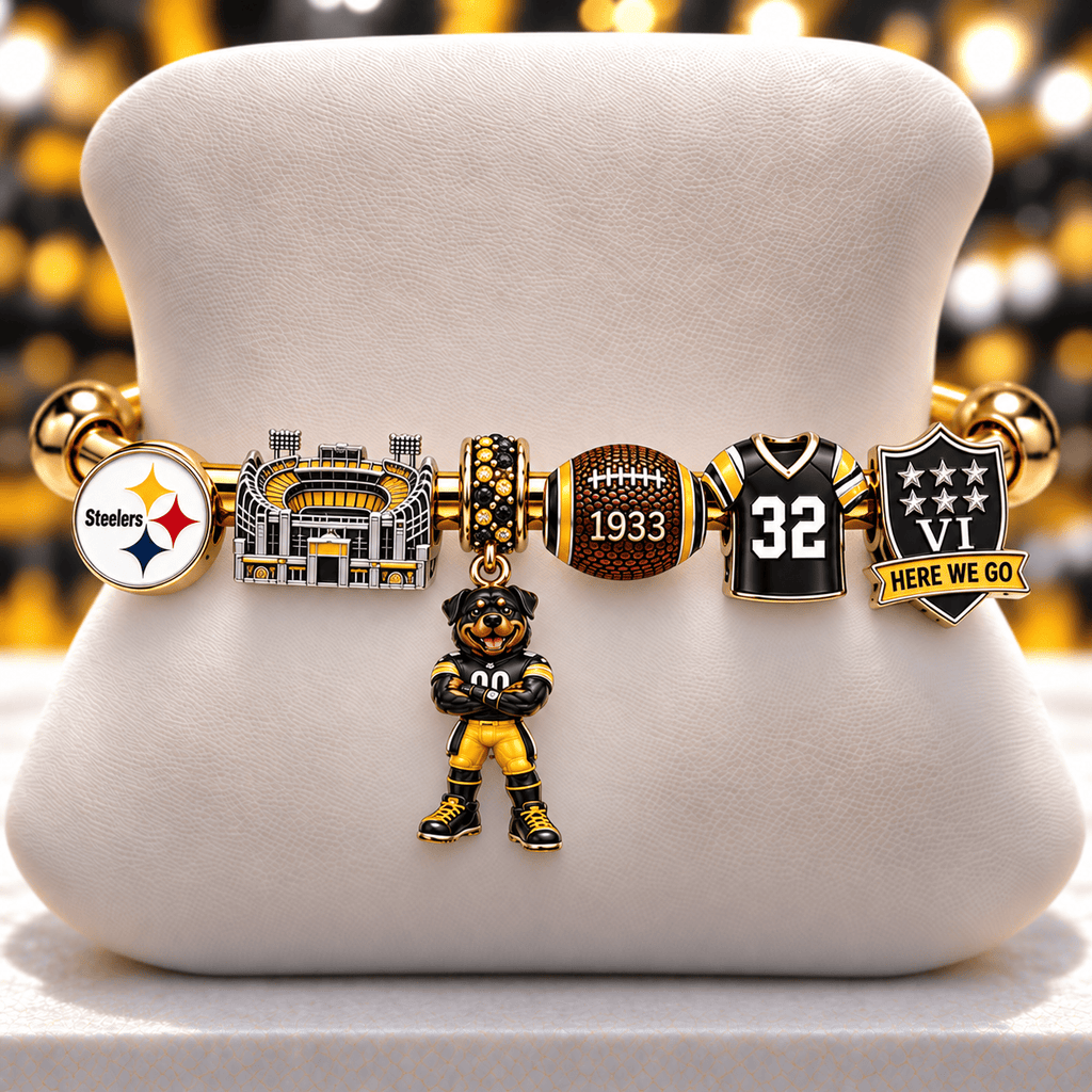PBS Silver Charm Bracelet Set NTVA