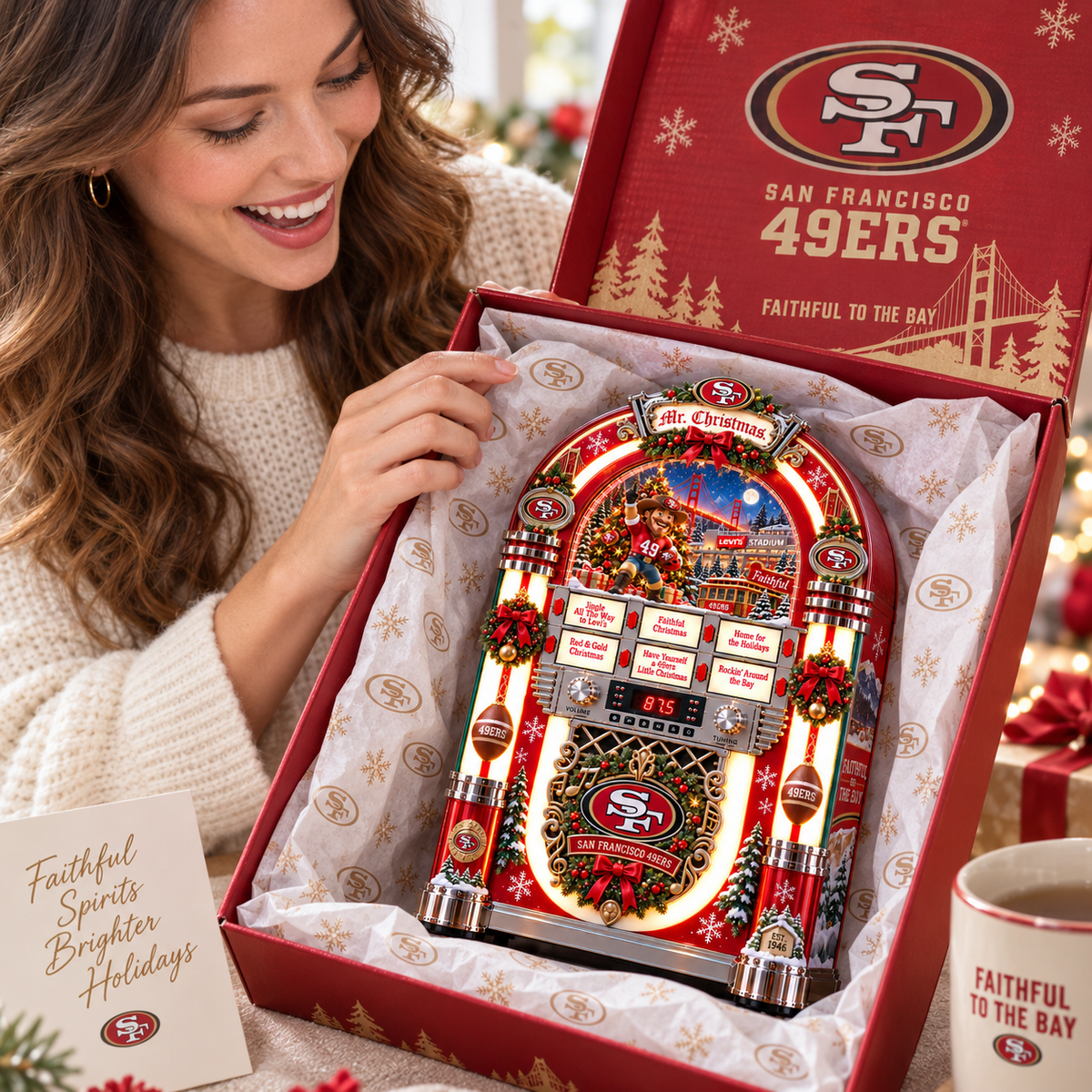 Premium SF49 Themed Christmas Jukebox PDL