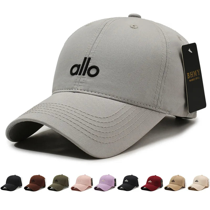 2026 Embroidered Baseball Cap Couple Spring and Summer New Face Small Sports Cap Versatile Sunscreen Cap